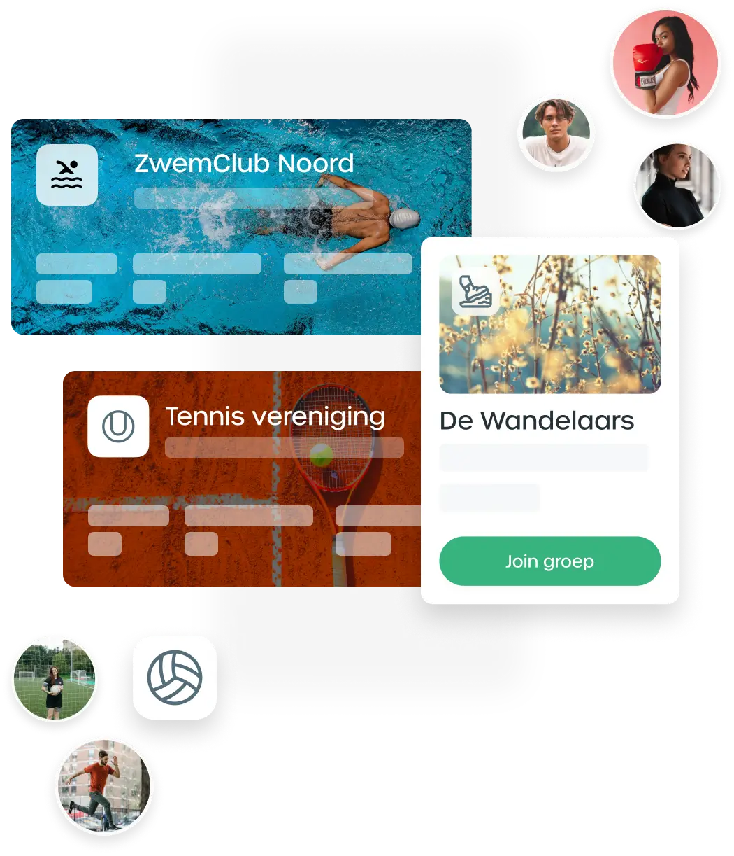 Sportaanbieders in YnBeweging app